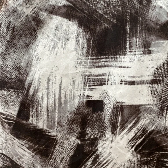 Simply Vera Vera Wang brown knotted dress in brown and gray size S - Picture 6 of 11